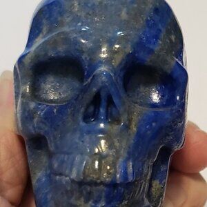 3.1x2.3x1.7" Lapis Skull